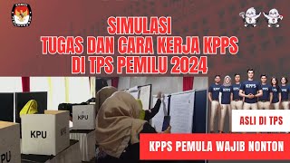 SIMULASI PANDUAN LENGKAP KPPS PEMILU 2024 | SAMPAI UPLOAD #kpps #kpps2024 #tps #pemilu2024