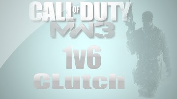 MW3 Clutch Mode Jenkins "1v6"