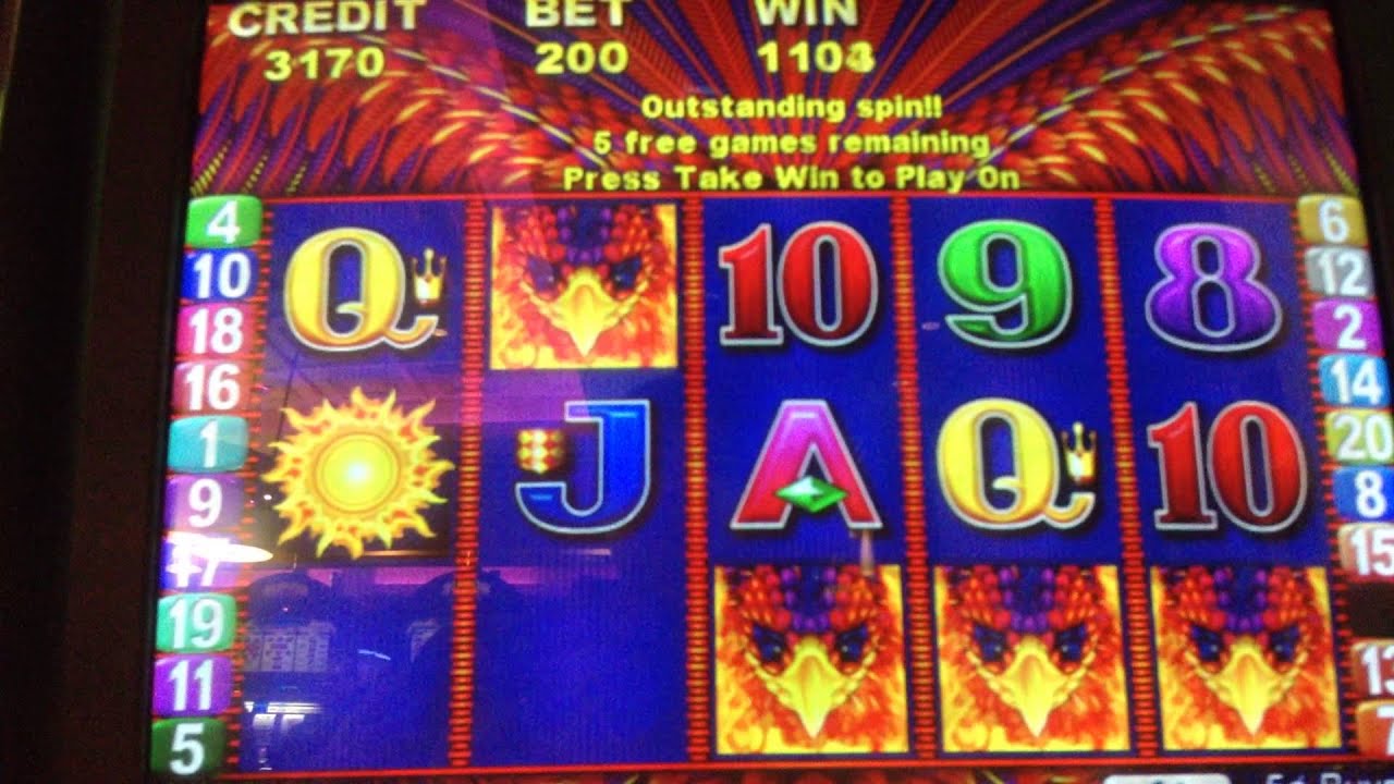Phoenix Fantasy slot bonus max bet big win