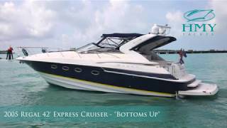 2005 Regal 42' Express Cruiser BOTTOMS UP - For Sale with HMY Yachts