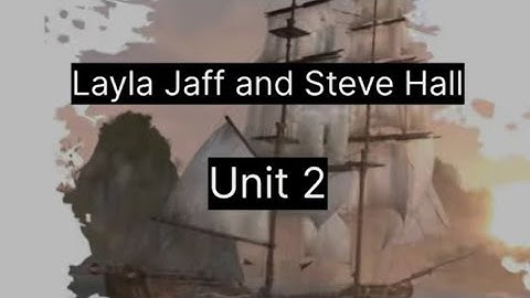Layla Jaff and Steve Hall - Unit 2 - هێلکاری