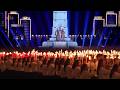 사회주의애국청년동맹 제11차대회 청소년학생들의 야회 및 홰불행진 진행 Eleventh Congress of Socialist Patriotic Youth League Held