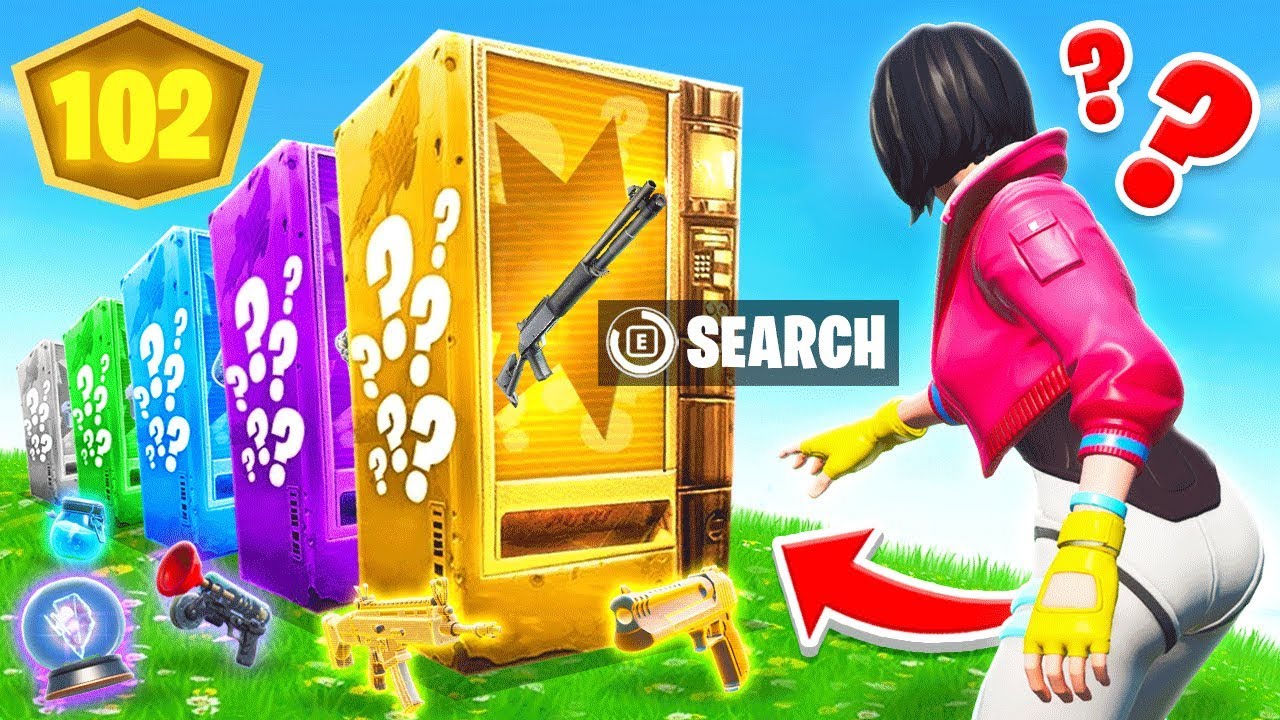 World Cup Qualifiers Vending Machines Only New Game Mode In Fortnite Youtube