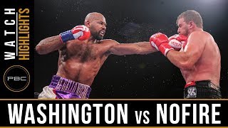 Washington vs Nofire Highlights: June 10, 2018 -  PBC on FS1
