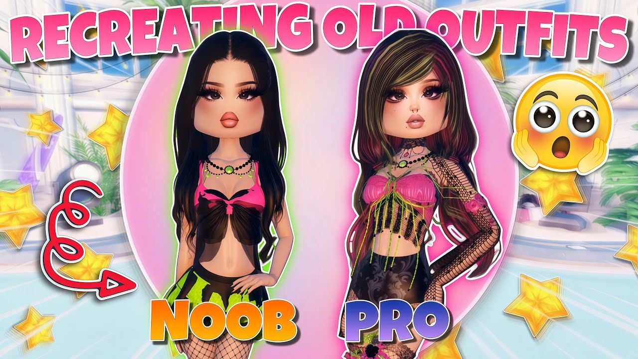 Recreating My *OLD OUTFITS* In Dress To Impress AGAIN!!