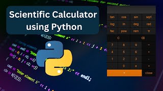 How to Make a Scientific Calculator in Python Using Tkinter and Python Math Library screenshot 4