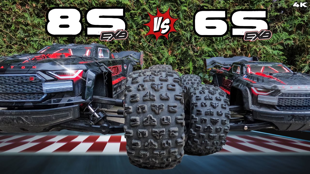Barra Impennata In Nylon Per ARRMA KRATON 6S EXB V5 1/8 RC - Ricambio Auto