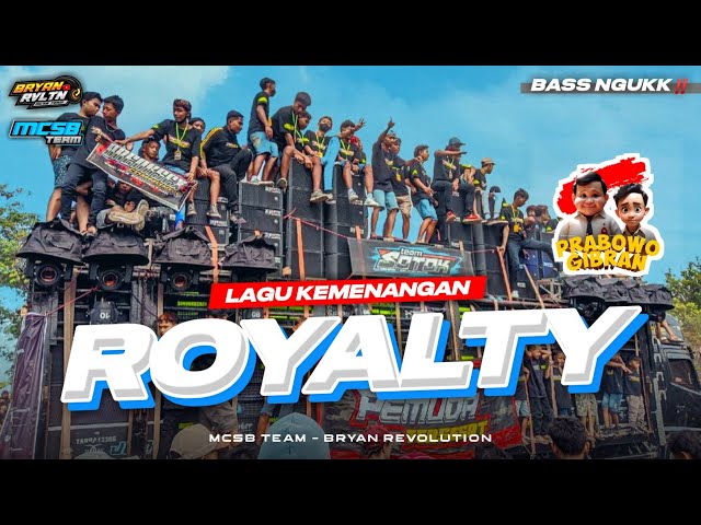 DJ ROYALTY - LAGU KEMENANGAN TRAP PARTY BASS NGUK‼️ BY MCSB PRODUCTION class=