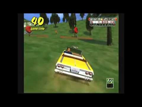 Crazy Taxi On Sega Dreamcast HD 1080p