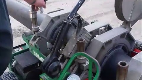 McElroy Rolling No.412 Fusion Machine - Equipment Demonstration