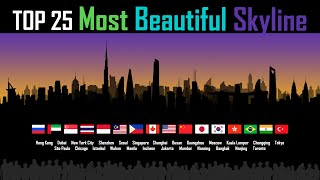 Top 25 Cities with Most Beautiful Skylines in the World | 2022