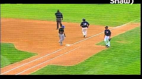 Josh Mazzola knocks home another run in the first