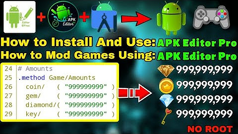 How To Install And Use APK Editor Pro | Mod Using APK Editor Pro 