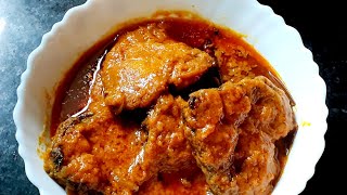 Bangalir famous KATLA macher kalia / bengali recipe