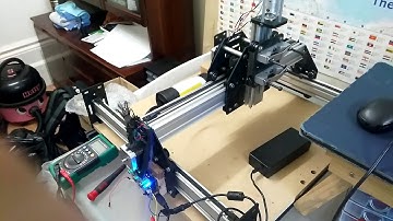 Shapeoko 2 fully assembled XY test