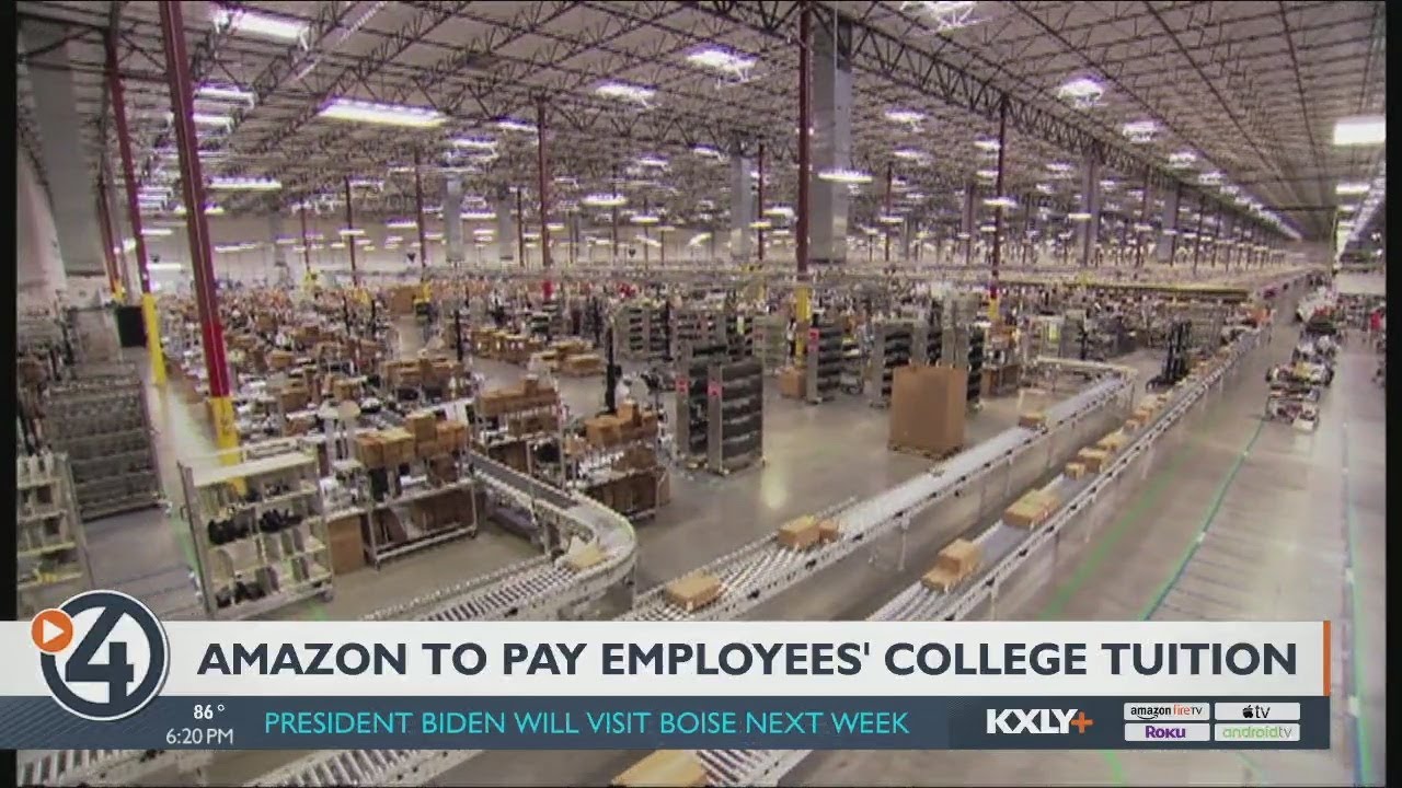 Amazon to pay employees' college tuition YouTube