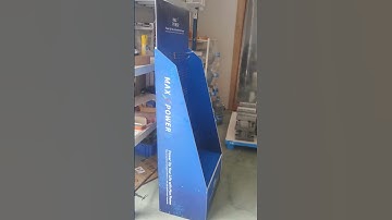 Plastic Customized PVC Foam Board Display Stand Floor Display Rack for Phone Accessories in Store