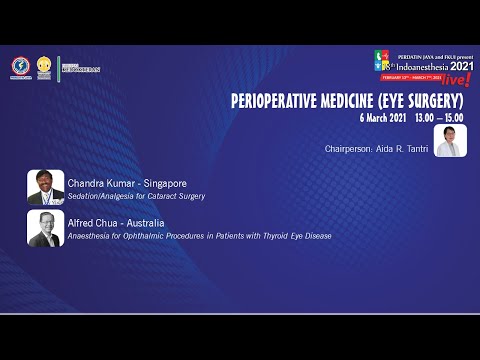 18th Indoanesthesia : Perioperative Medicine (Eye Surgery)