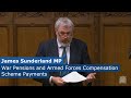 War Pensions and Armed Forces Compensation Scheme Payments, 28 Mar 2022