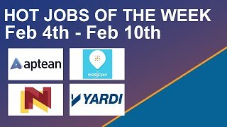 Hot Jobs Of The Week- Feb 4- Feb 10- Magicpin, Nuchange, Yardi, Aptean