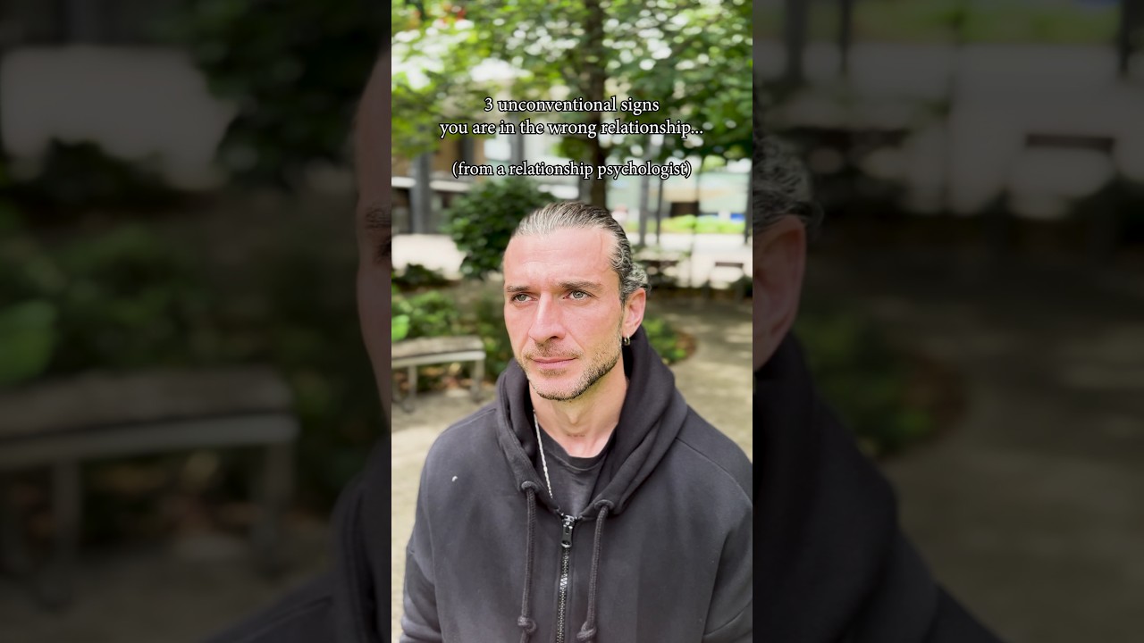 3 unconventional signs that might indicate you're in the wrong relationship...