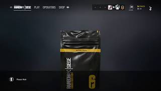 Tom Clancy's Rainbow Six Siege l Legendary Alpha Pack l Level 34 l Vicvasc l