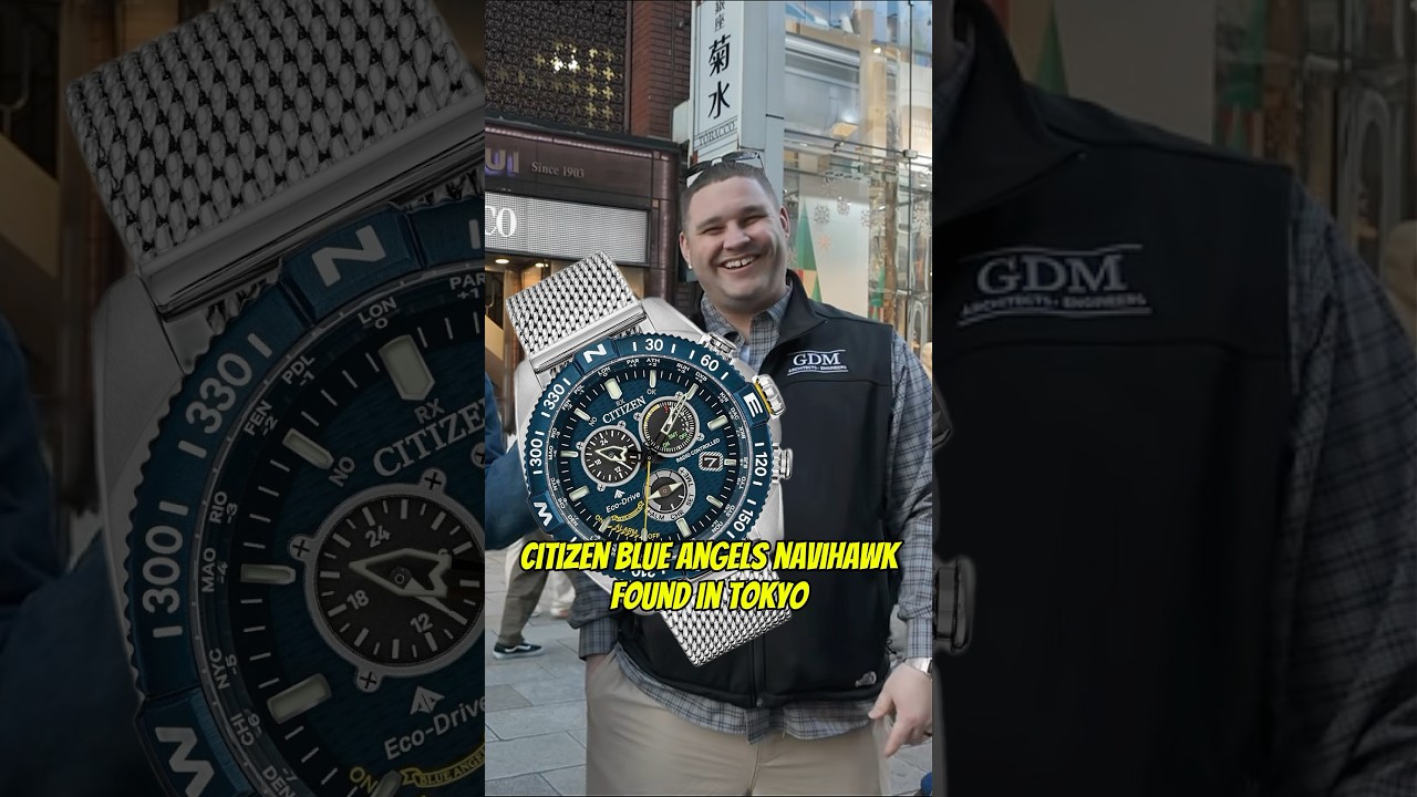 Citizen watches are unmatched and underrated #watches #japan #streetinterview