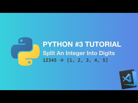 How To Print Each Digit In An Integer In Python