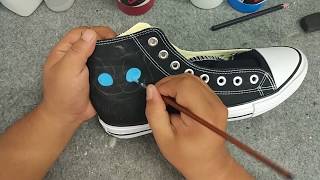 painted converse shoes