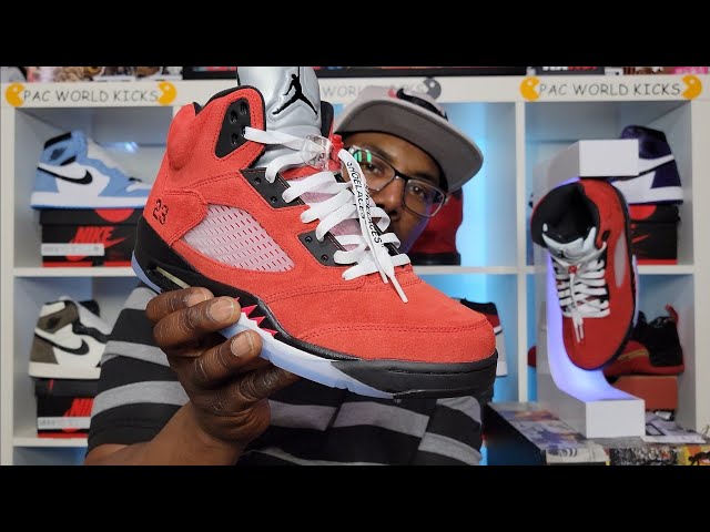 🚨🚨Must Watch🚨🚨 Air Jordan 5 Retro Raging Bull / Toro Bravo