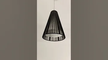 Подвесной светильник Citilux CL936008 с черным абажуром
