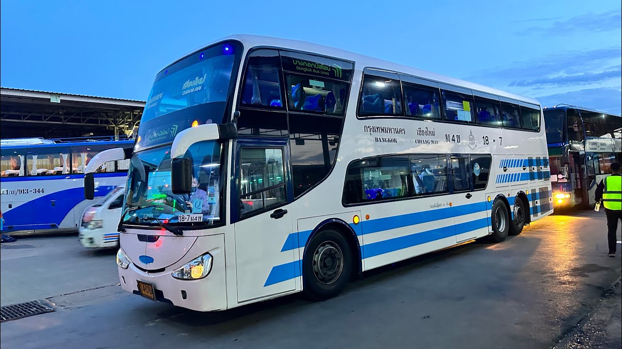 รีวิวการเดินทางจาก เชียงใหม่ ไป กรุงเทพฯ โดย บางกอกบัสไลน์