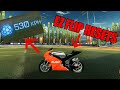 I put a motorcycle in rocket league