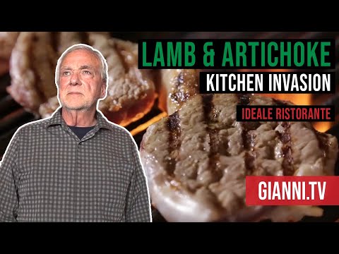 Lamb and Artichoke Kitchen Invasion: Ideale Ristorante