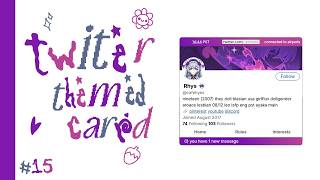 twitter themed web carrd | non pro carrd (with subtitles) - cr c6lirios screenshot 3