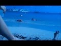 Funny drunk couple on the beach in St Maarten (What rum does to you)