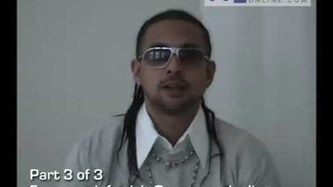 Sean Paul, Controversial Reggae Dancehall Interview pt 3