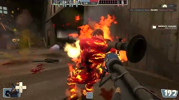 TF2 Capture the Flag on sawmill map