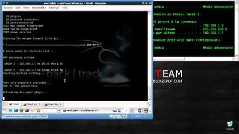 Backtrack FAKE UPDATE : MSF , ETTERCAP