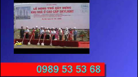 Tổ chức lễ khởi công,động thổ,lễ khai trương khánh thành 0989 53 53 68
