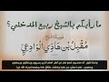 ما رأيكم بالشيخ ربيع المدخلي العلامة مقبل بن هادي الوادعي رحمه الله 