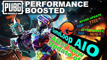 PUBG Mobile Performance Changed after NEW GameLoop AIO Update - Gameloop is now 20% More Fast