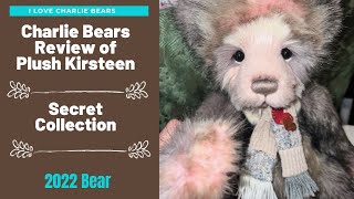 Charlie Bears Kirsteen 2022 19.5" | Plush Secret Collection | Close Up and Review screenshot 2