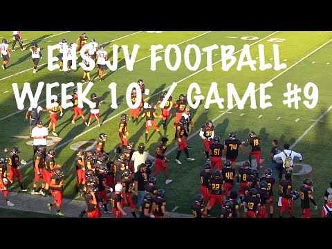 🦅HIGHLIGHTS🦅 2021 EHS JV Football: Week #10: Game #9 / EHS vs Rancho C