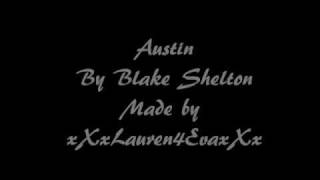 Austin - Blake Shelton (Karaoke) chords