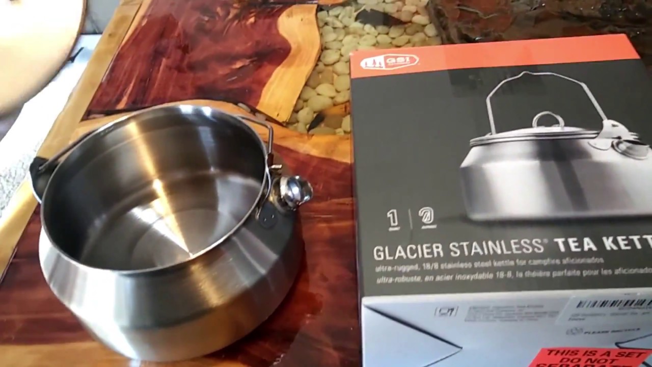 GSI Outdoors Glacier Stainless Steel Kettle