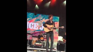 From afar - Vance Joy at governors ball New York City 5/6/15