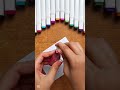 Sparkly Name Writing with Glitter &amp; Glue | Relaxing Art Video #zarmeenasmeerart #drawing #satisfying