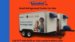 Small Refrigerated Trailer For Sale- Cooler Trailers- Pull Behind Freezer