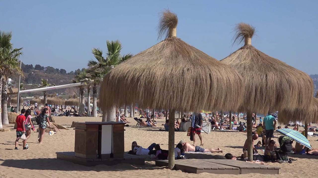 Chile, Viña del Mar, Turismo 2018 en 4K